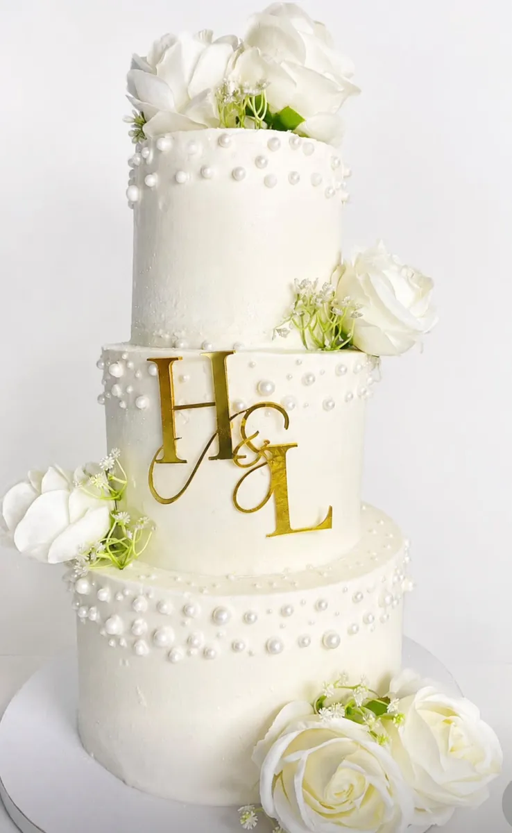 Bolo de casamento 3 andares 